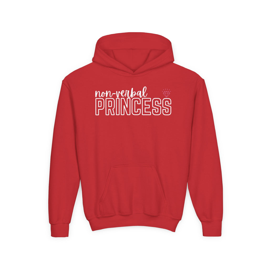 “Non-Verbal Princess” Youth Hoodie
