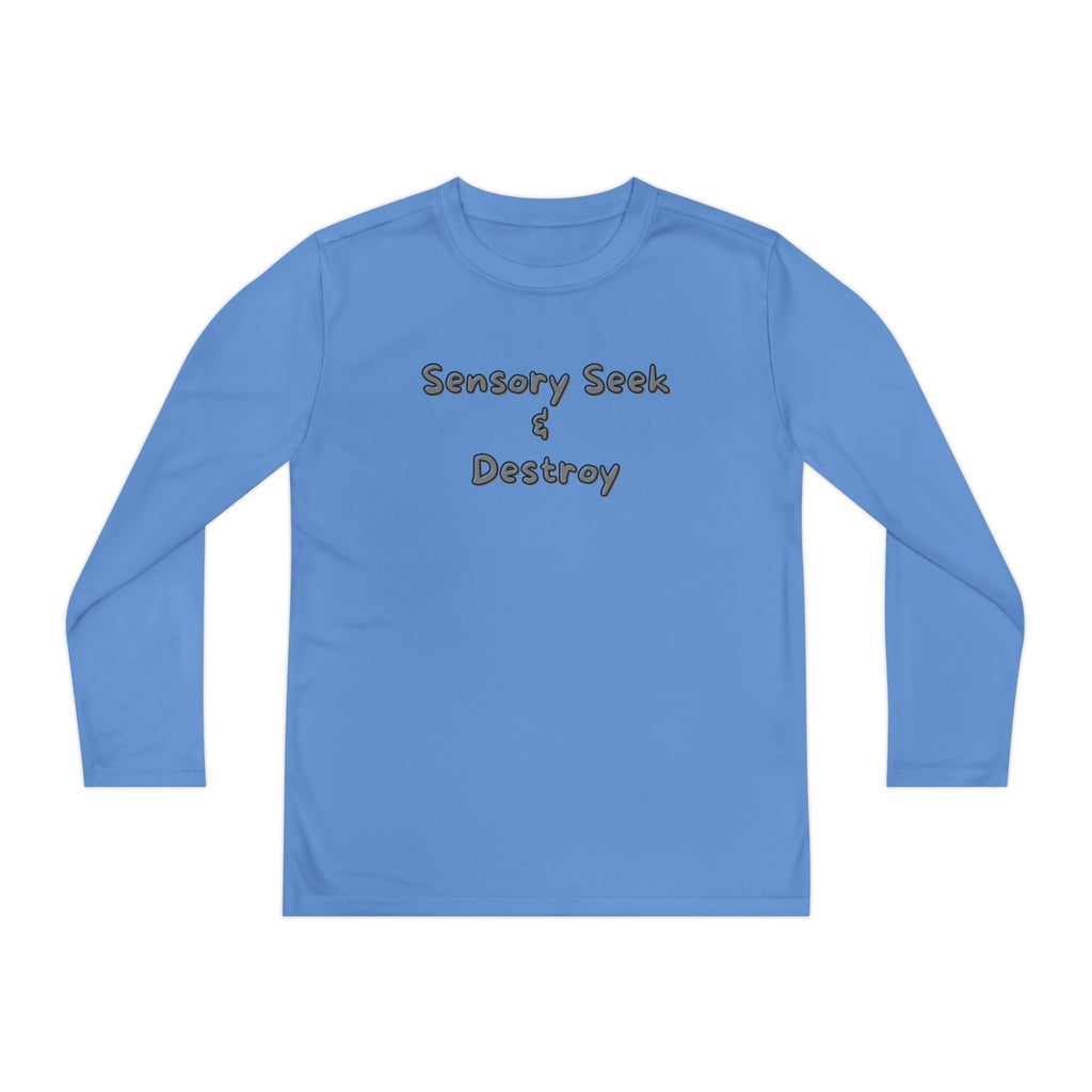 "Sensory Seek & Destroy" Youth Long Sleeve