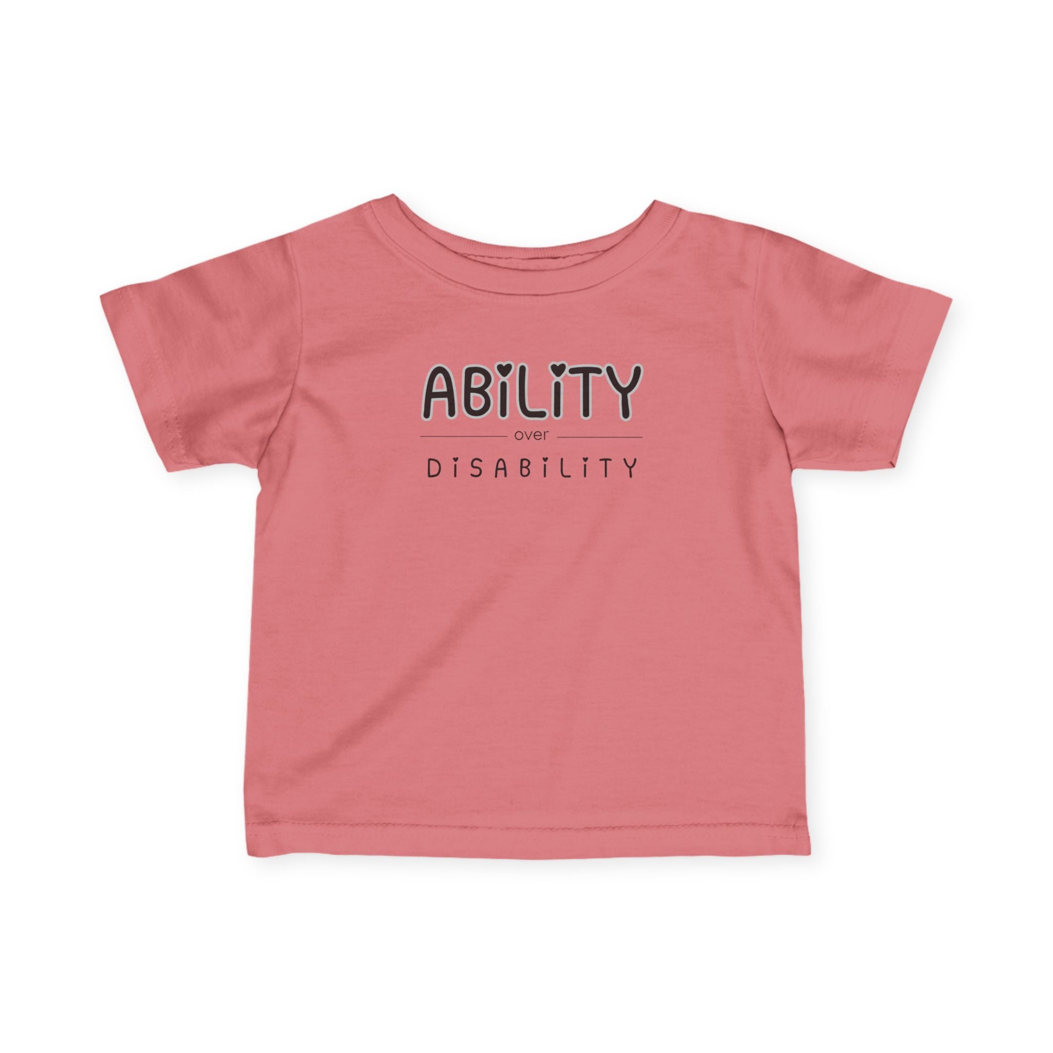 "Ability Over Disability" Infant Tee