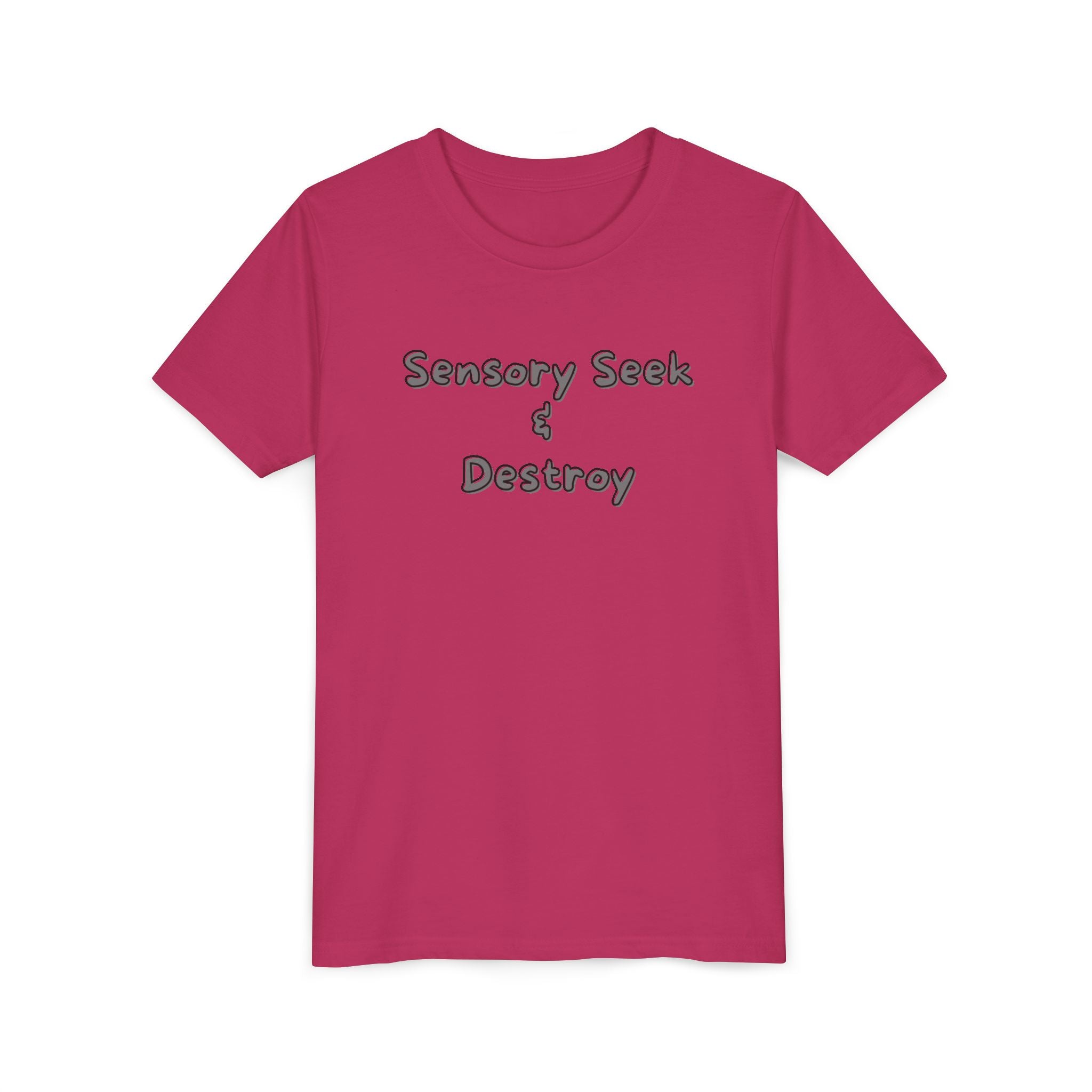 “Sensory Seek & Destroy” Youth Tee