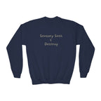 “Sensory Seek & Destroy” Youth Sweater