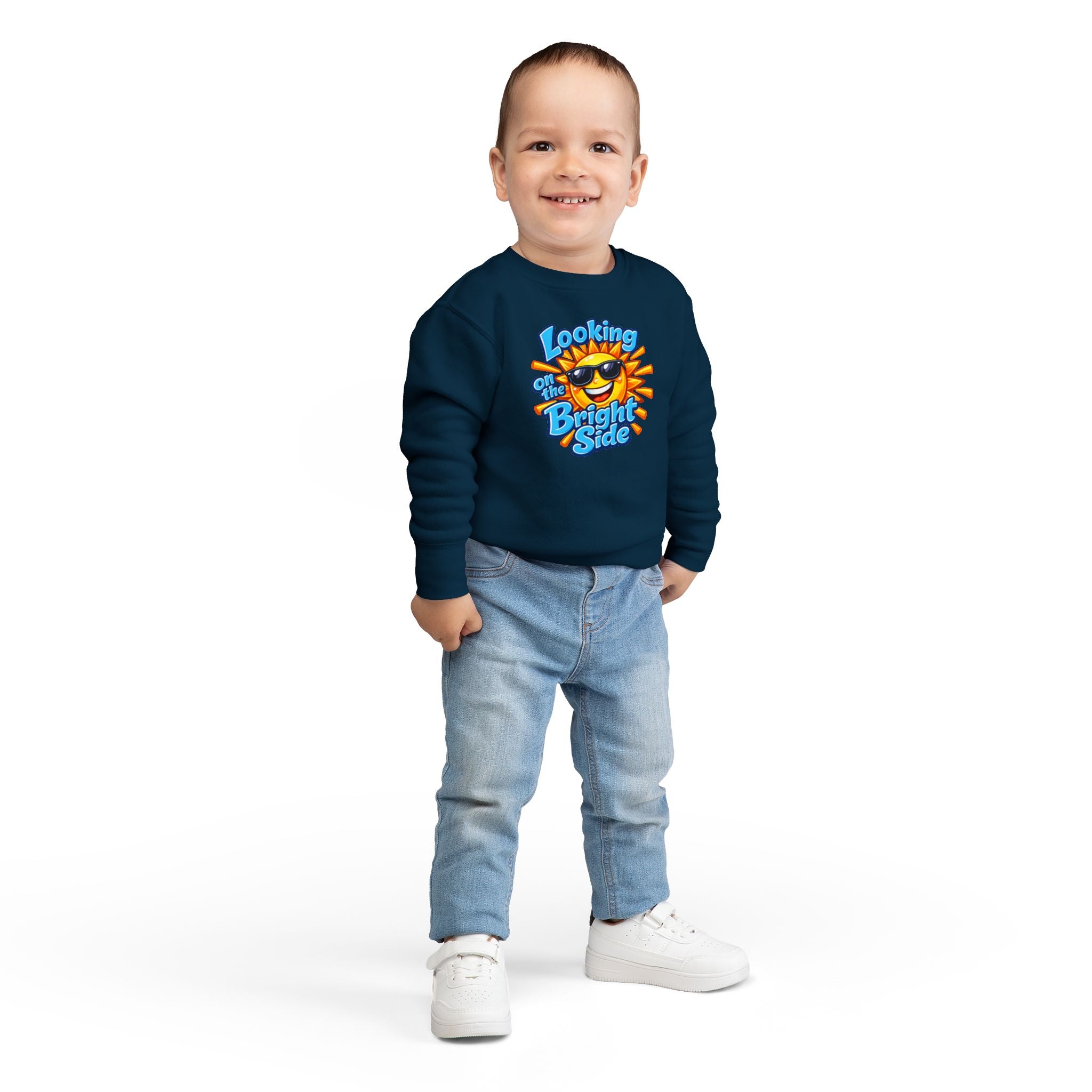 "Looking On The Bright Side" Toddler Sweater