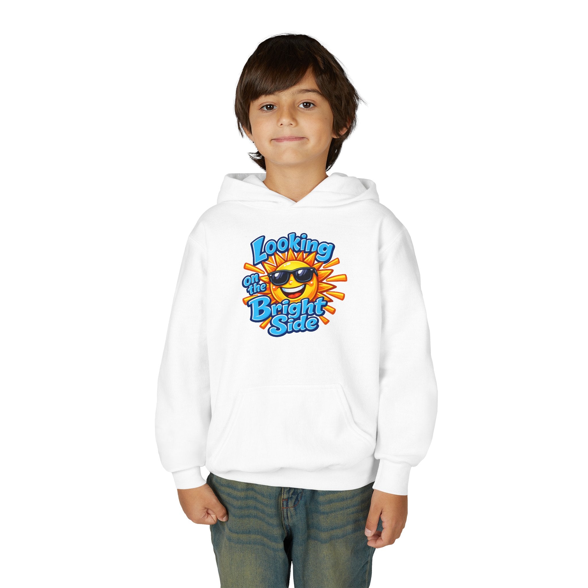 "Looking On The Bright Side" Youth Hoodie
