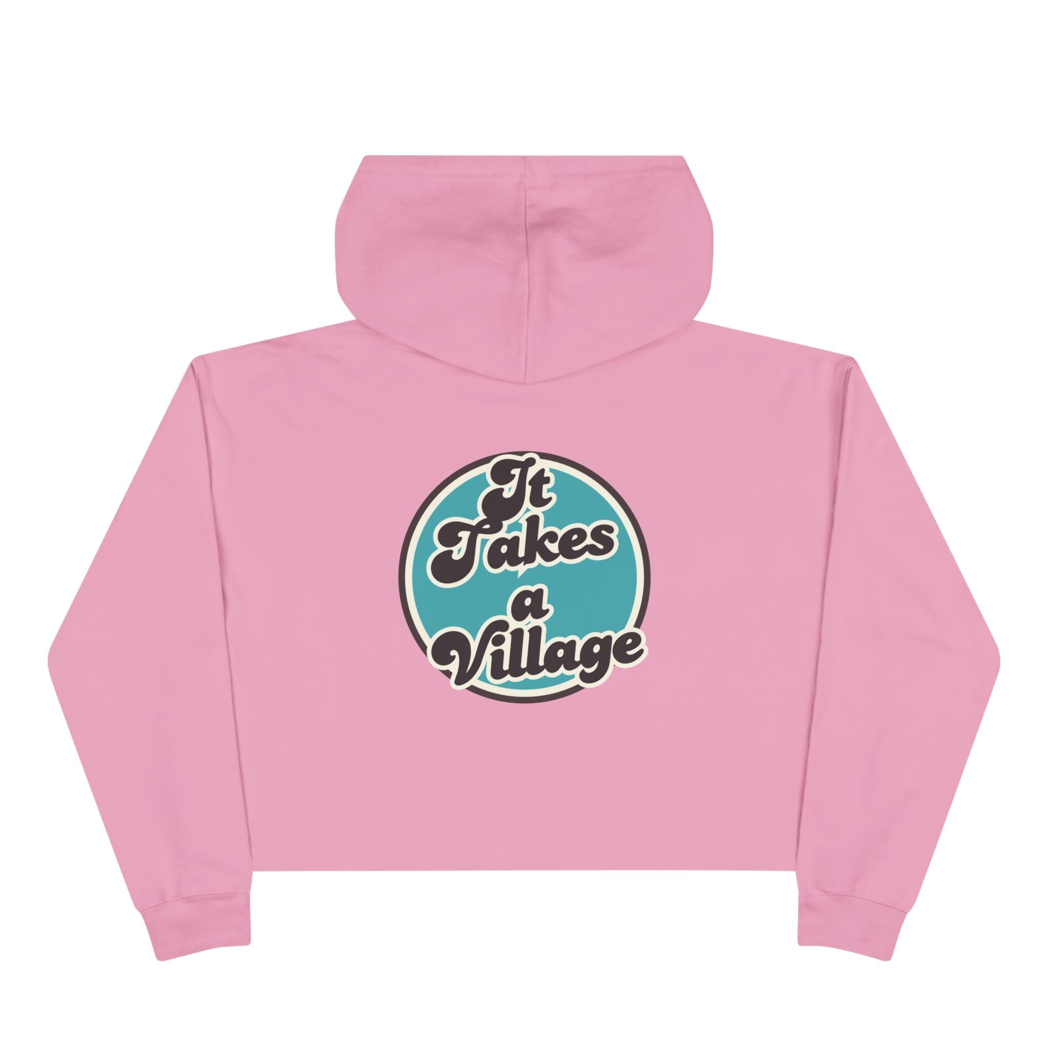 “It Takes A Village, SNPC Ally” Women’s Cropped Hoodie