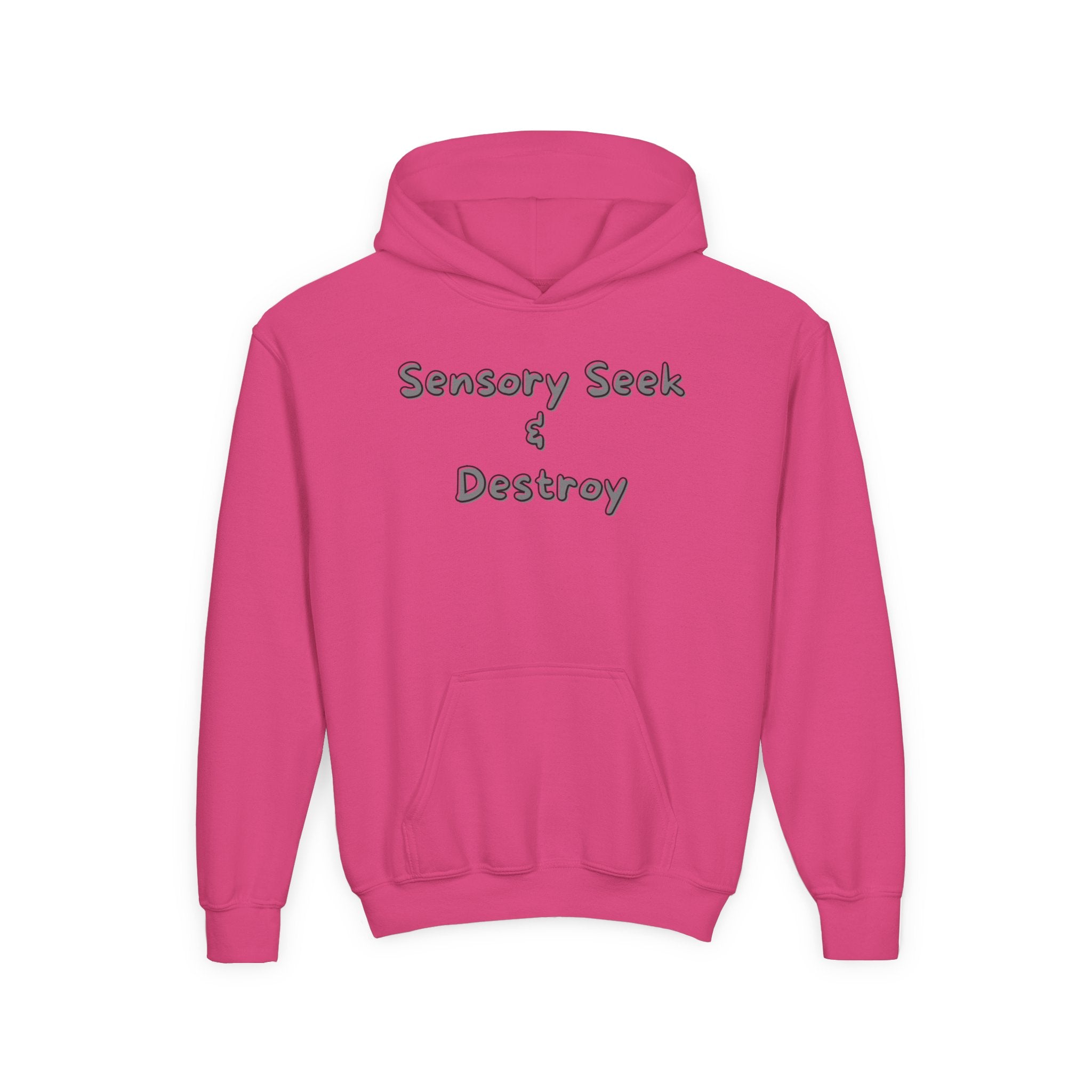 “Sensory Seek & Destroy” Youth Hoodie