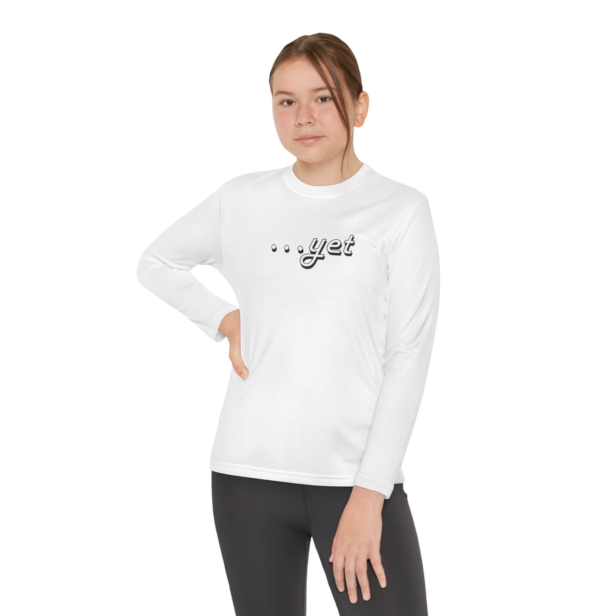 "The Power Of ...Yet" Youth Long Sleeve