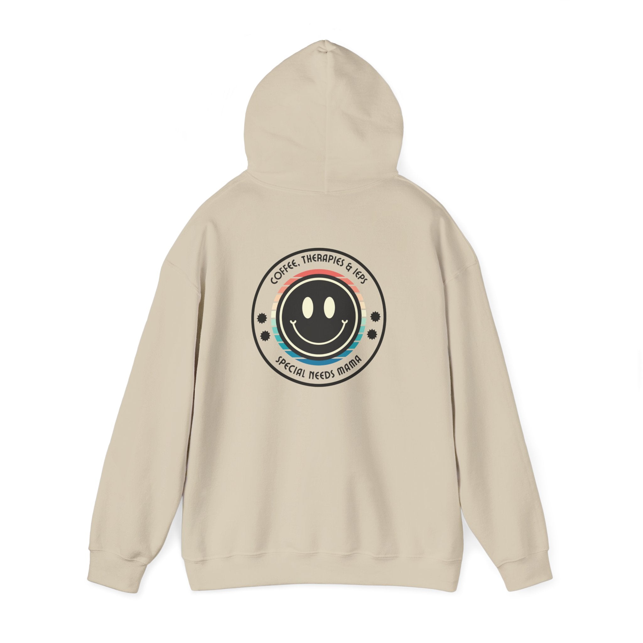 “Coffee, Therapy & IEPs, Special Needs Mama” Women’s Hoodie