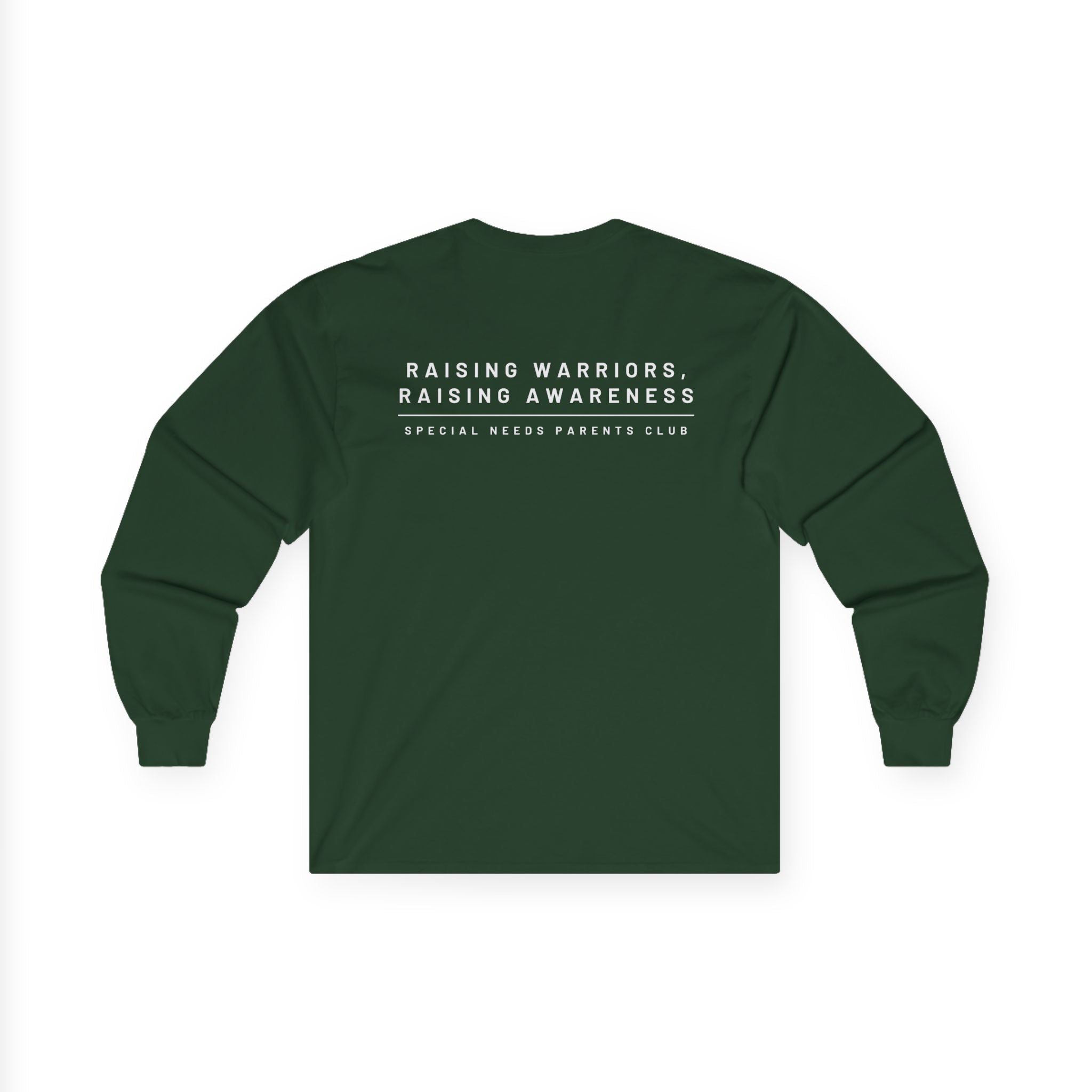 “Raising Warriors, Raising Awareness” SNPC Mens Long Sleeve