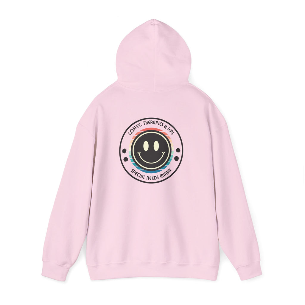 “Coffee, Therapy & IEPs, Special Needs Mama” Women’s Hoodie