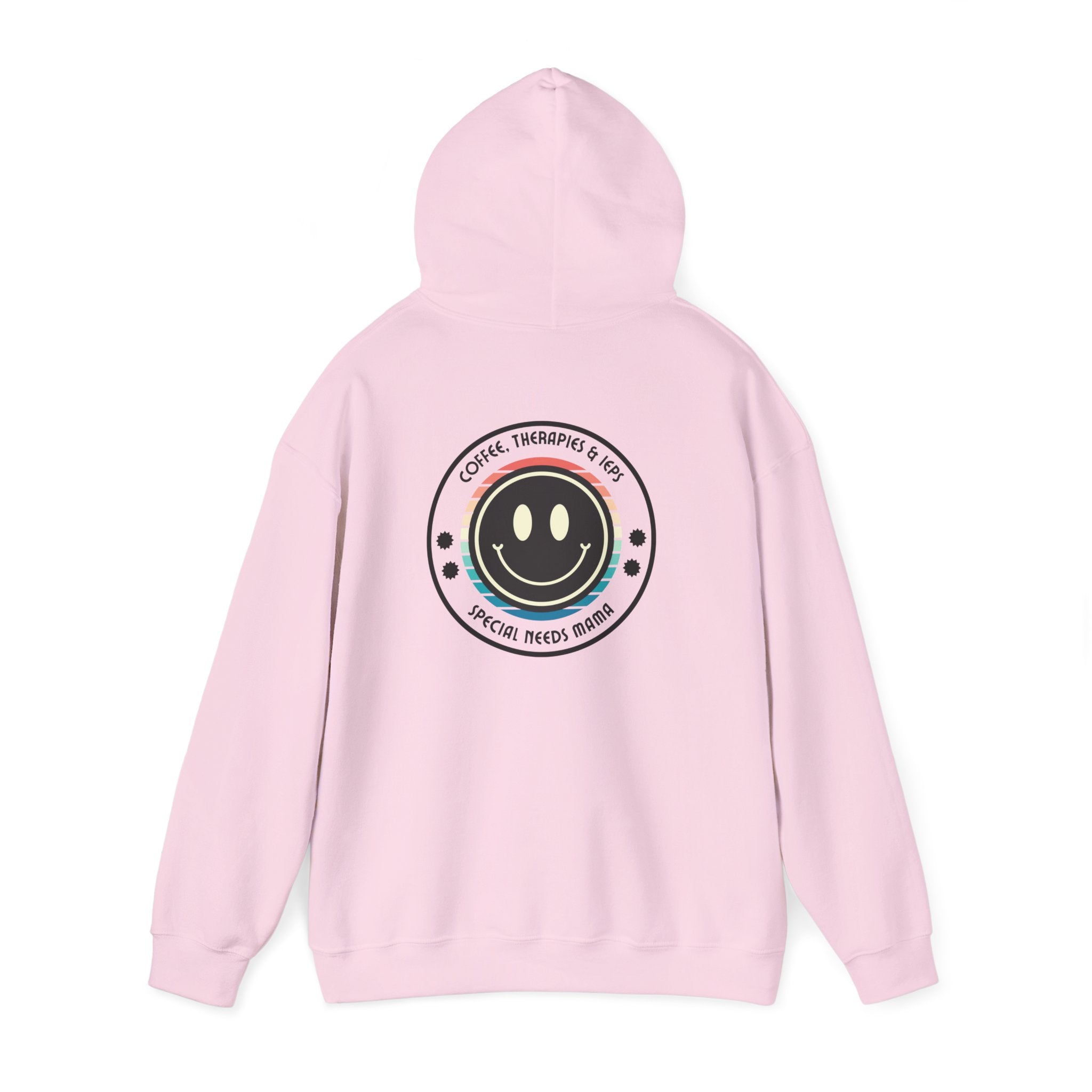 “Coffee, Therapy & IEPs, Special Needs Mama” Women’s Hoodie