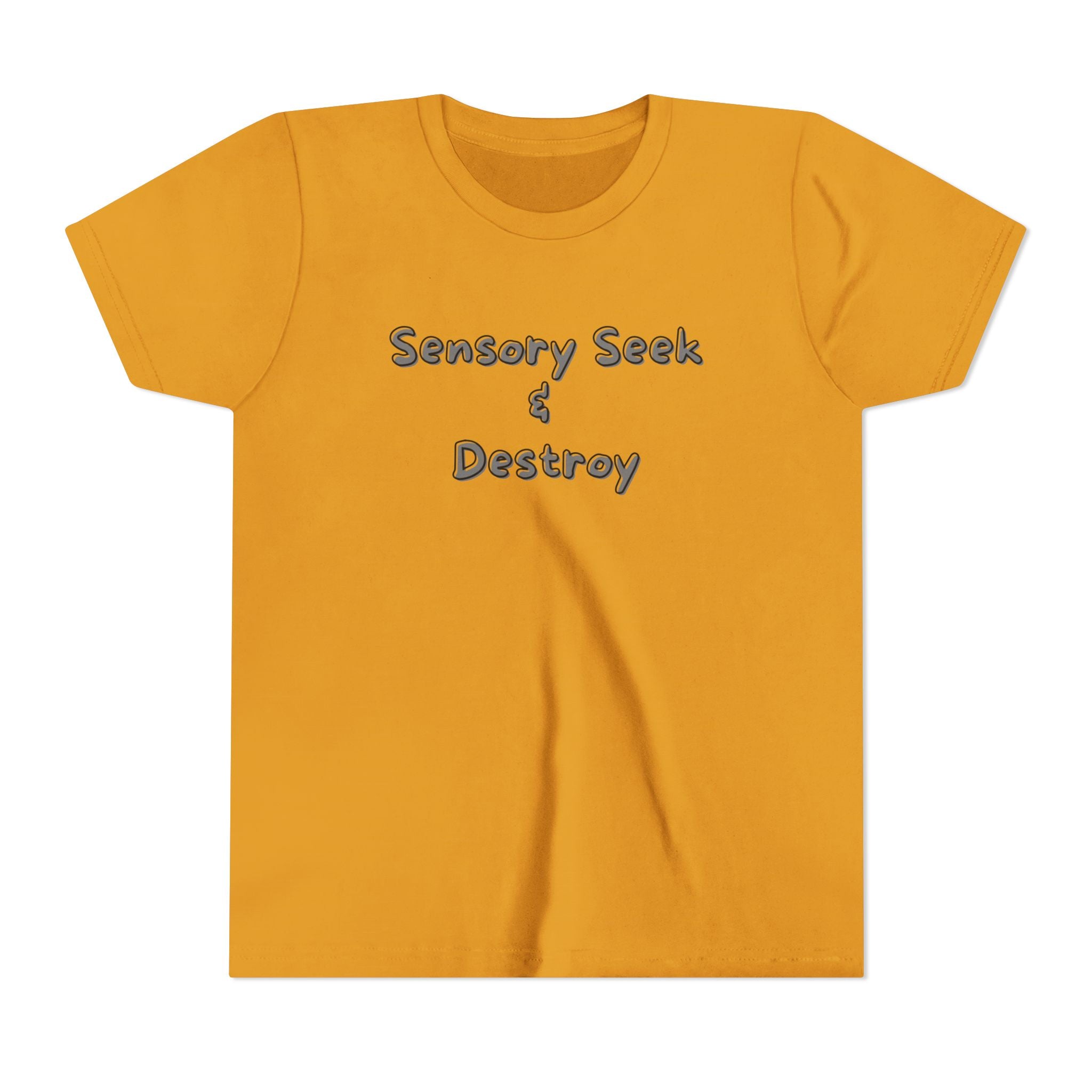 “Sensory Seek & Destroy” Youth Tee
