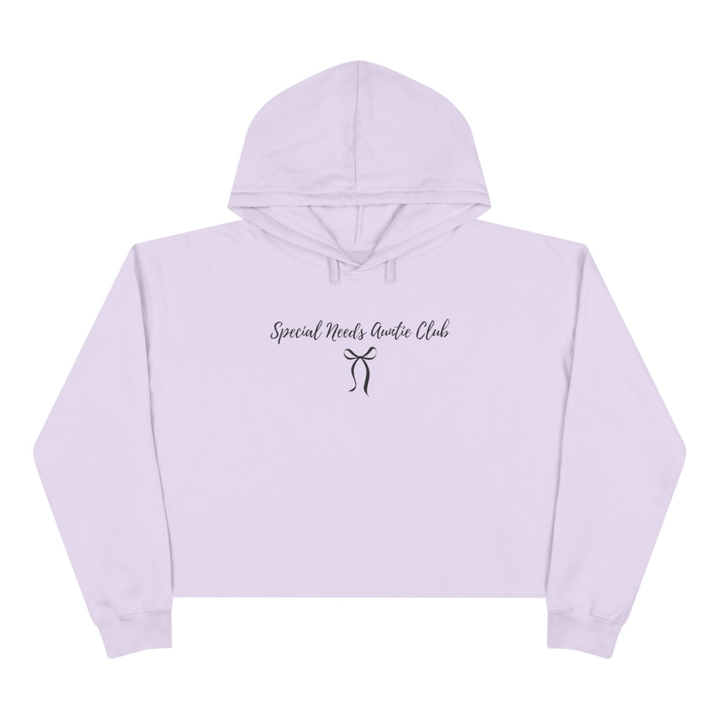 "Special Needs Auntie Club" Women’s Cropped Hoodie
