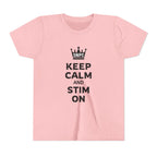“Keep Calm & Stim On” Youth Tee