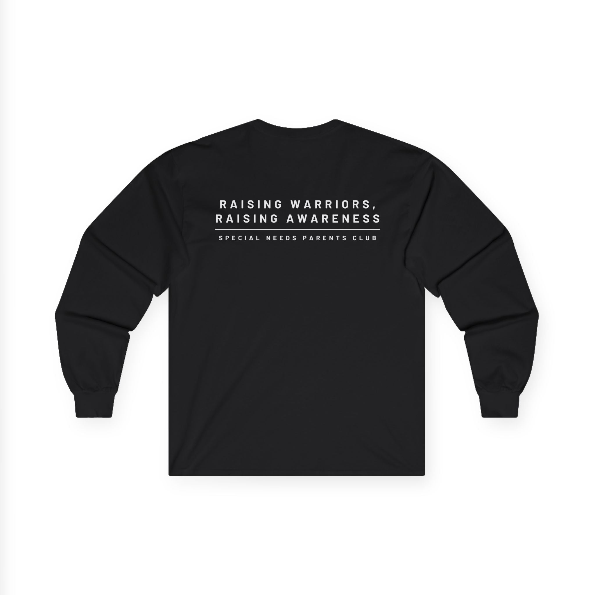 “Raising Warriors, Raising Awareness” SNPC Mens Long Sleeve