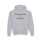 “Sensory Seek & Destroy” Youth Hoodie