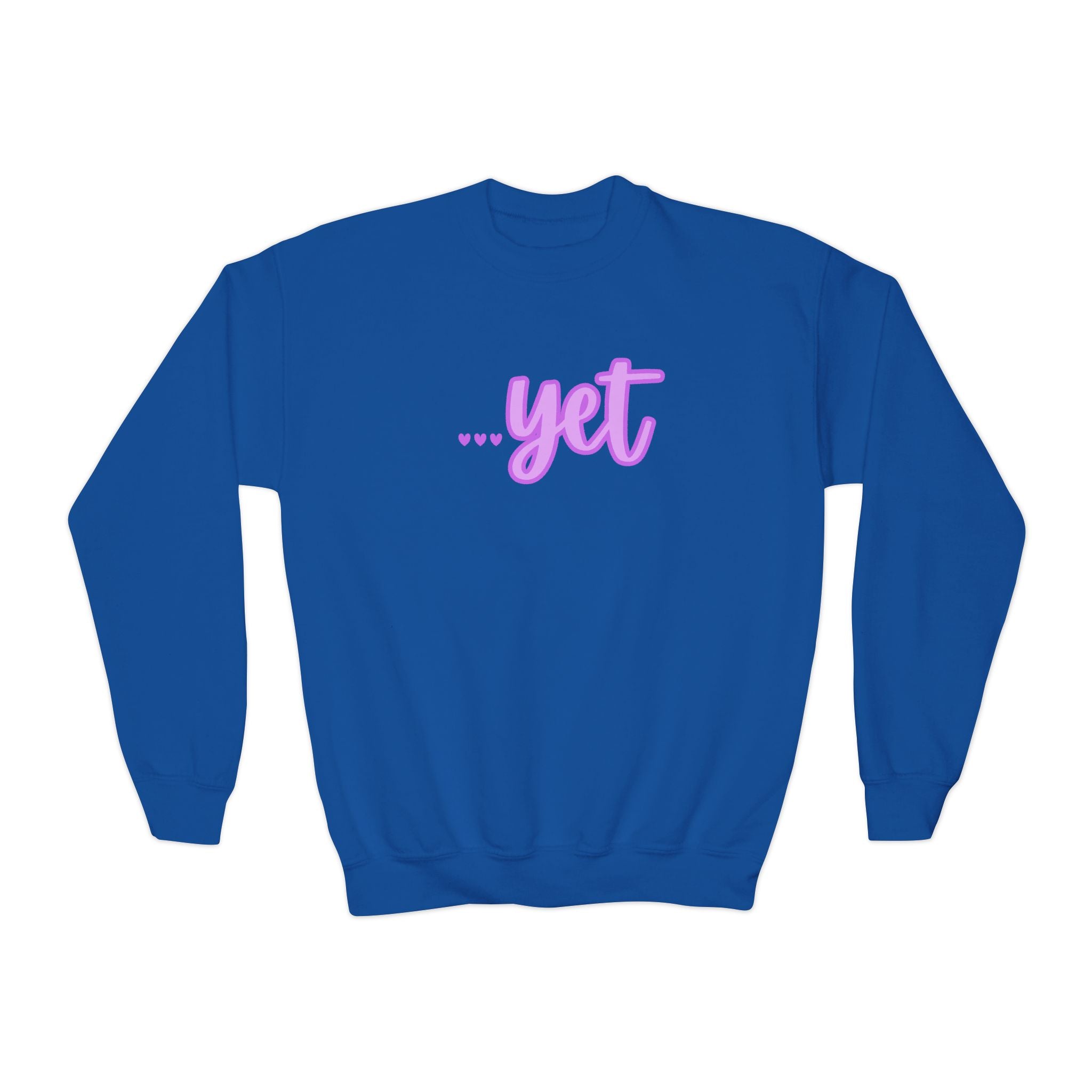 "The Power Of ...Yet (Hearts)" Youth Sweater