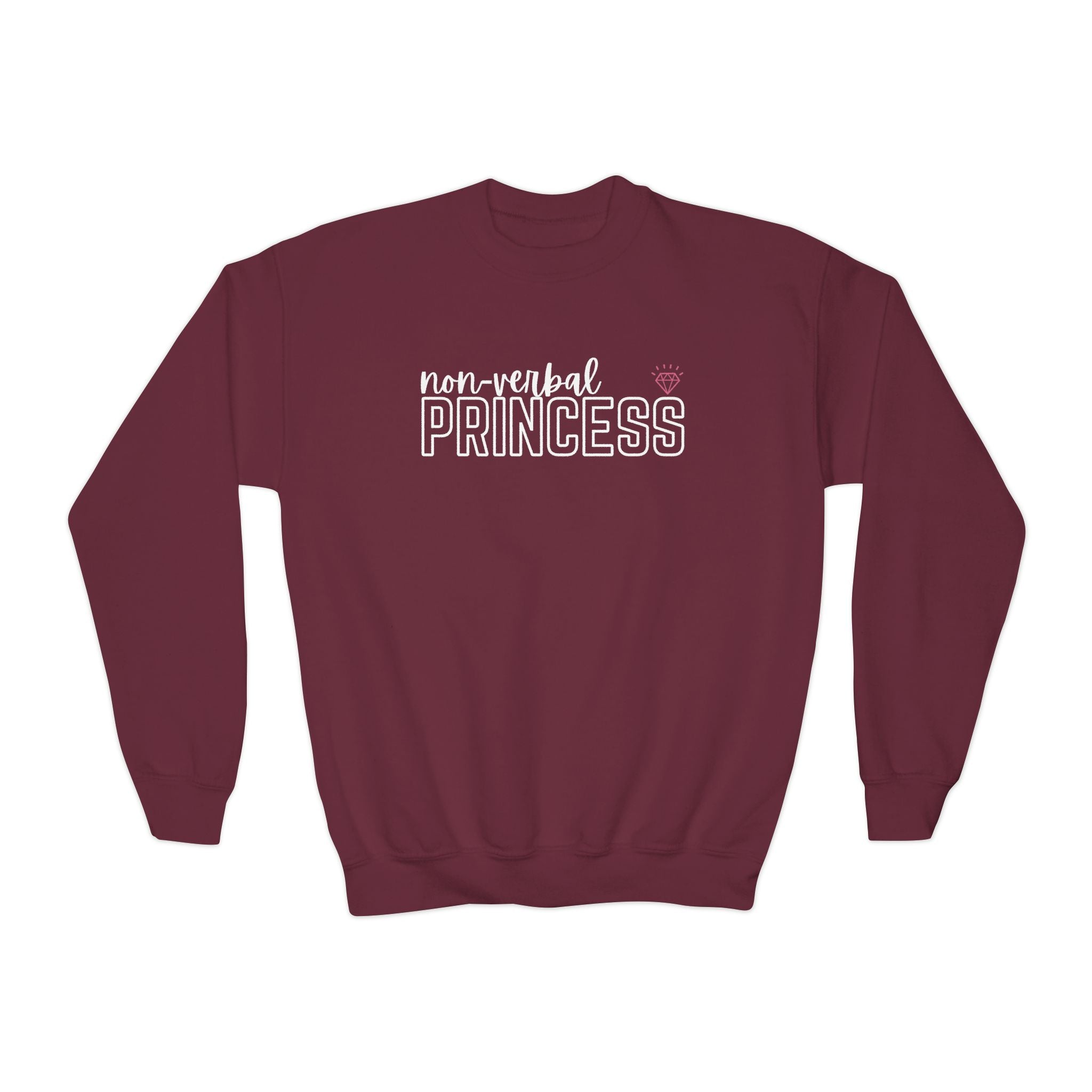 “Non-Verbal Princess” Youth Sweater