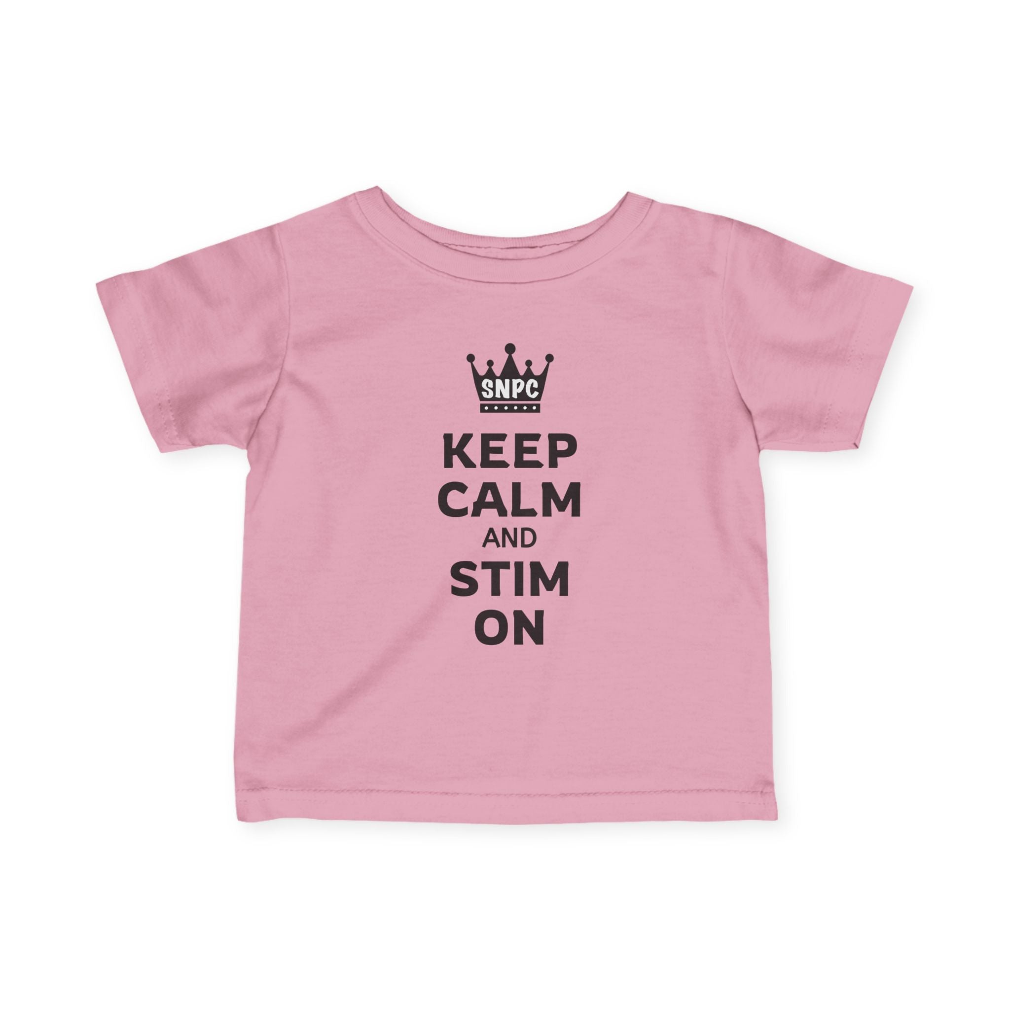 “Keep Calm & Stim On” Infant Tee