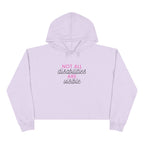 “Not All Disabilities Are Visible” Women’s Cropped Hoodie